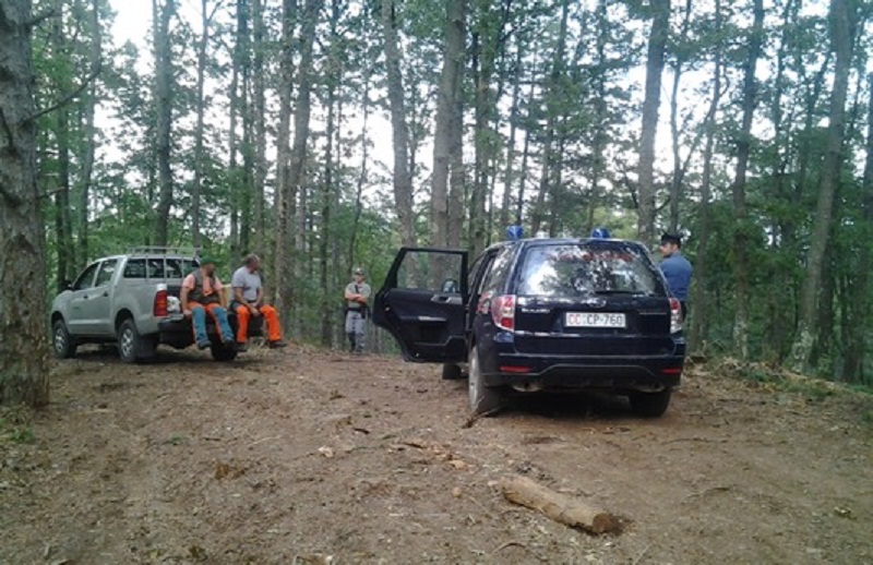 Il luogo del ritrovamento del cadavere