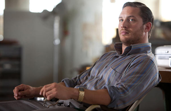 Tom Hardy ad Arezzo con 