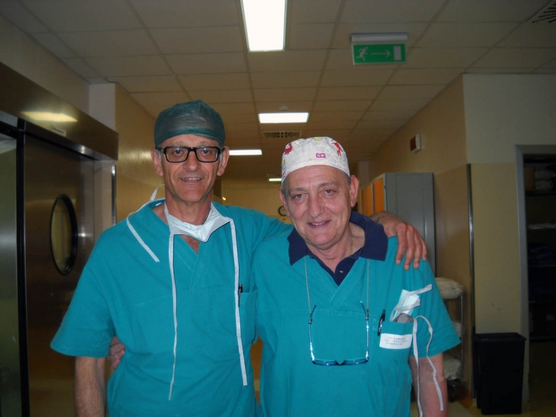 Granchi Zanieri (a destra) con Nilo Venturini