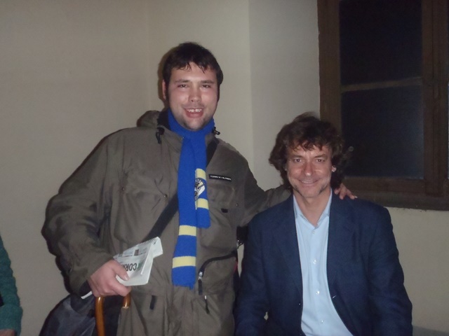 mia foto  assieme ad Alberto 